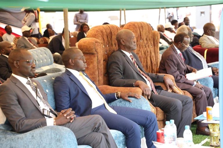 Officials and invited guests at the National Launch