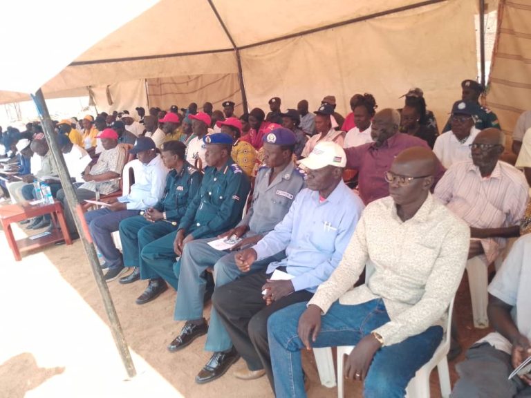 Uniformed officers among the participants