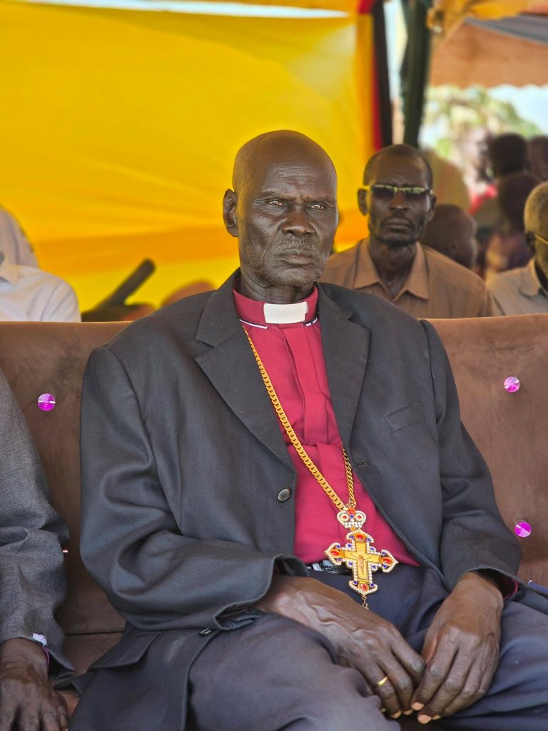 A church leader among the invited guests