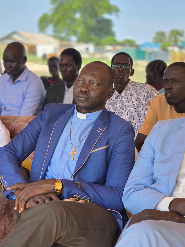 A religious leader among the invited guests