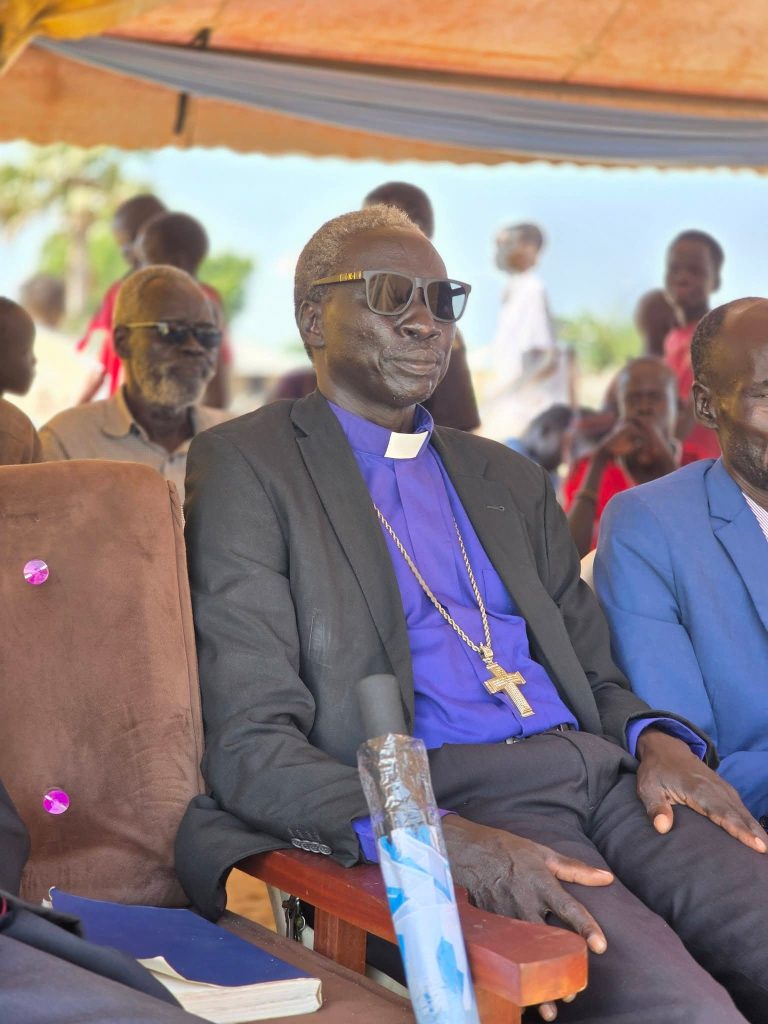 A church leader at the launch ceremony
