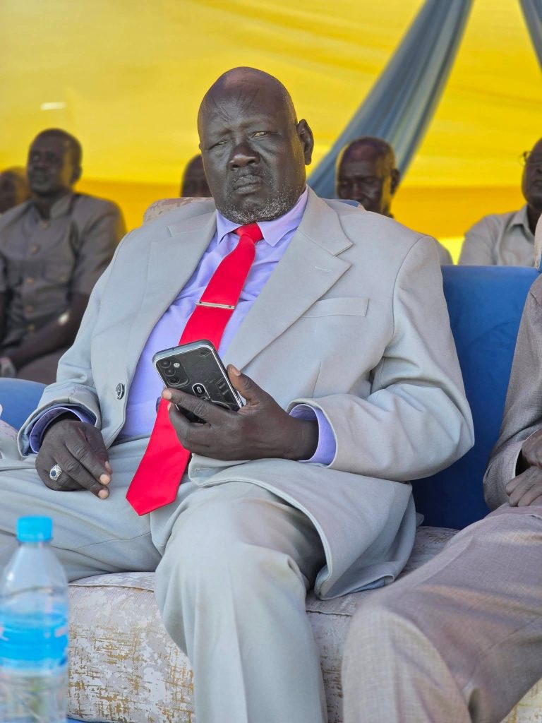 An invited guest at the launch of the campaign