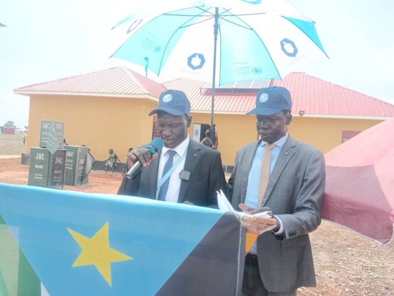 Remarks delivered at the launch ceremony in Bentiu