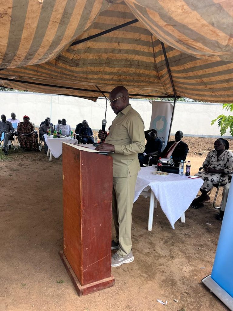 Addressing the opening of the State High Elections Committee office in Torit