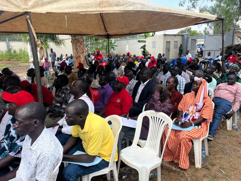 A section of those who attended the ceremony