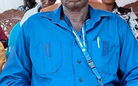 An official at the launch of the campaign
