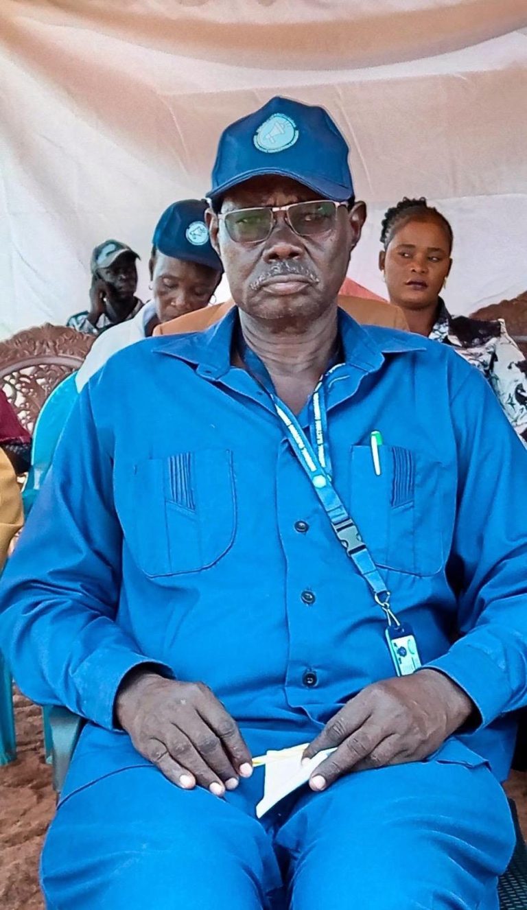 An official at the launch of the campaign