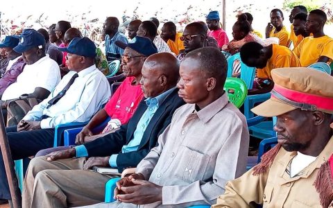 Guests seated at the launch ceremony
