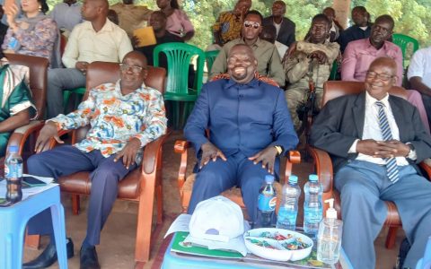 Invited guests at the launch ceremony