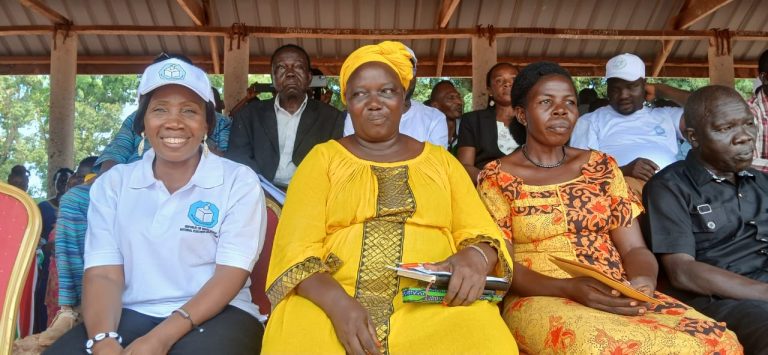 Guests seated at the launch in Yambio